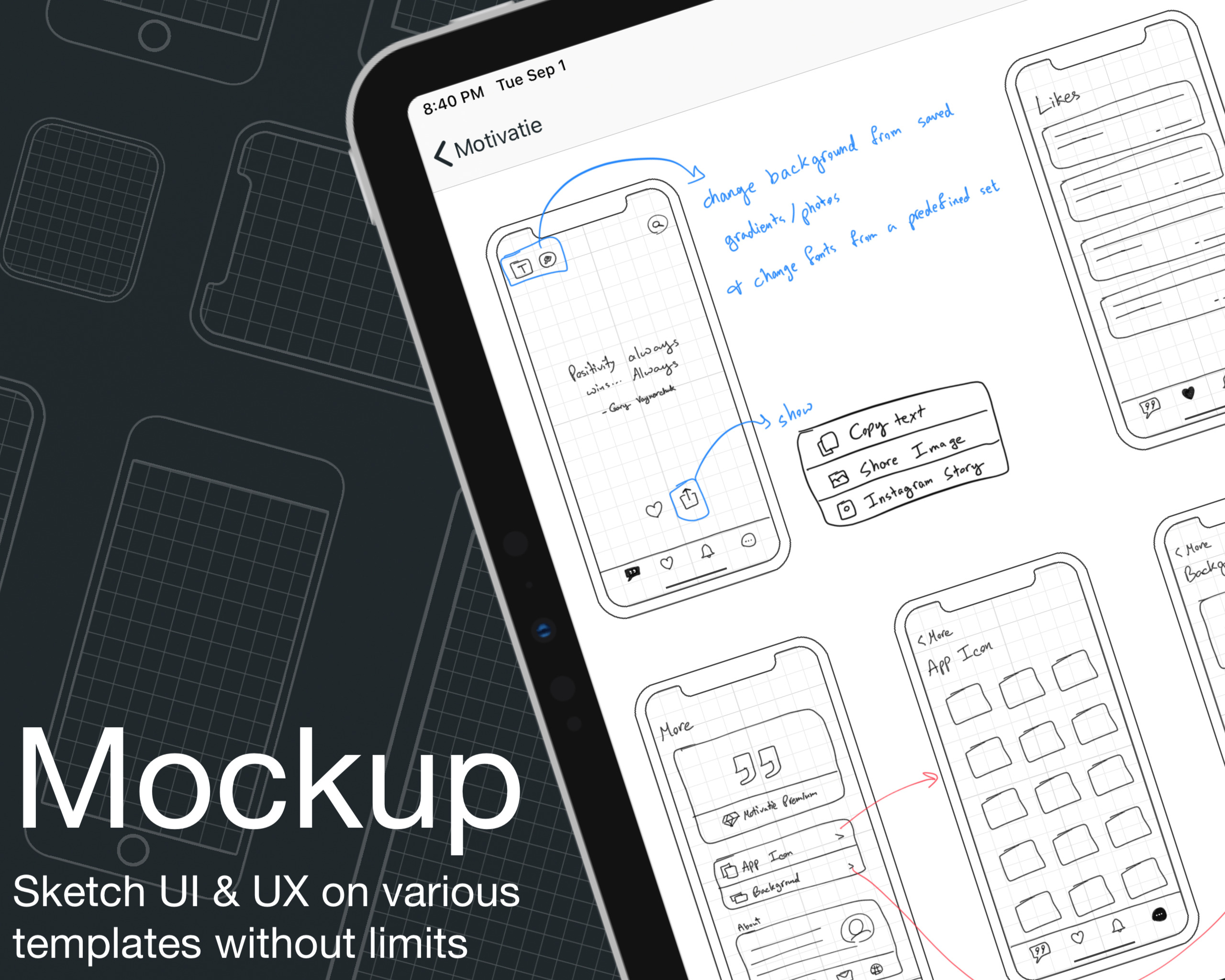 I Launched Mockup An App For Ui Ux Sketching Hasan Kassem